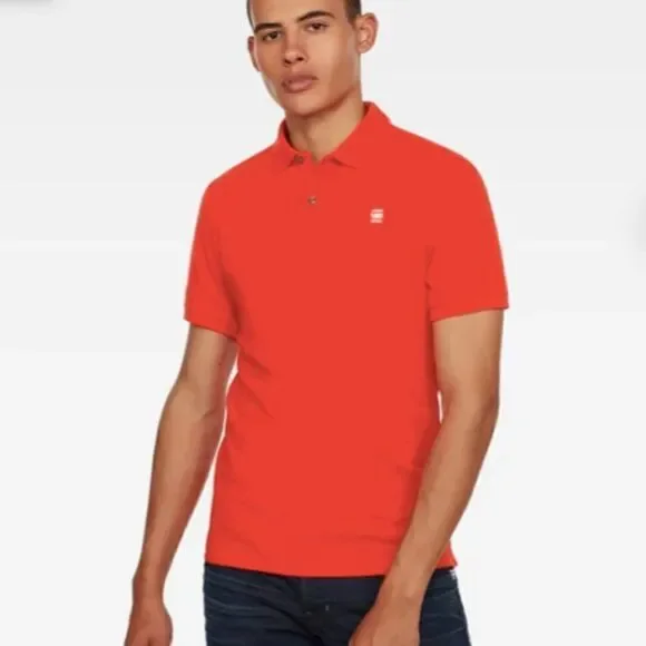 G-Star Raw Dunda Red Polo - Picture 3 of 7